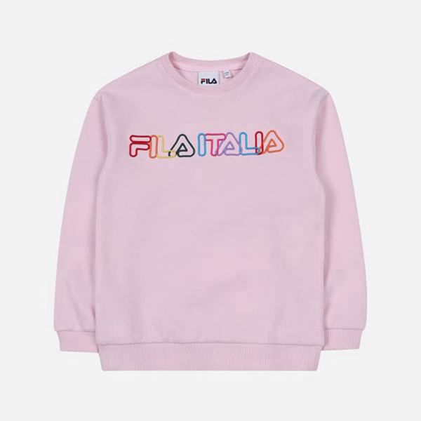 Moletons Fila Rapaz Rosa - Fila Rainbow Portugal Online,GXFR-72354